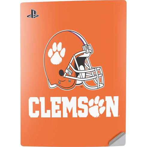 Clemson University Football PS5 Digital Edition Console Skin